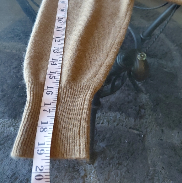 Crush Women's Tan Cashmere Turtle Neck Sweater Size XL - Picture 11 of 11